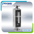 Krohne GA24 Glass tube flow meter from Germany